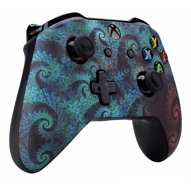 XBOX ONE S Controller Front Faceplate Art Series Soft Touch Octo
