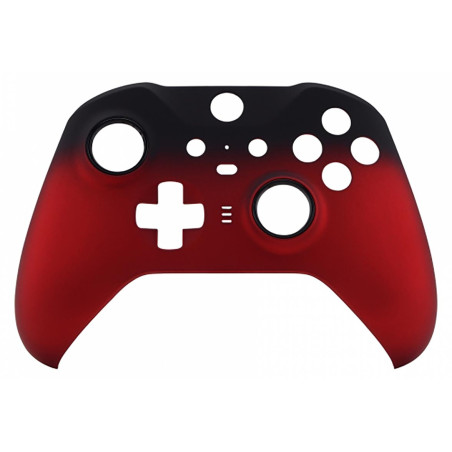 XBOX Elite V2 Controller Front Faceplate Soft Touch Shadow Vampire Red