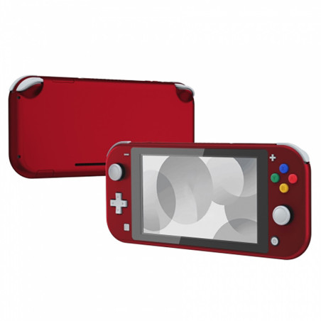 NS Switch Lite Complete Shell Kit Soft Touch Vampire Red