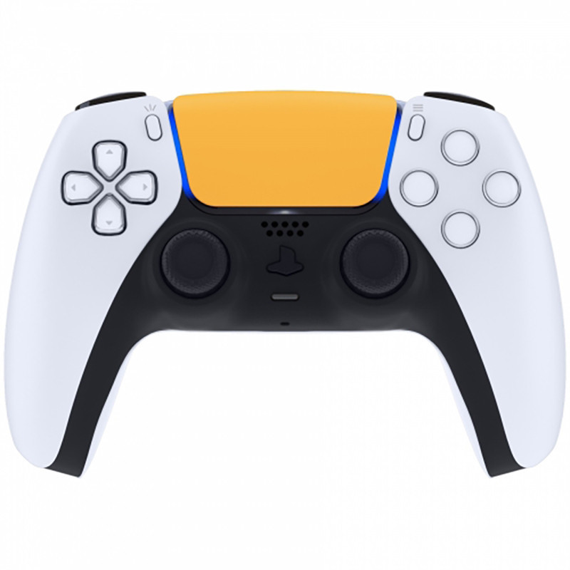 PS5 Dualsense Controller Touchpad Cover Soft Touch Caution Yellow